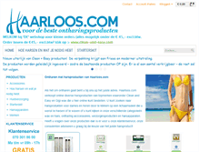 Tablet Screenshot of haarloos.com